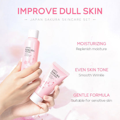 Ensembles de Soins de la Peau Sakura Japon